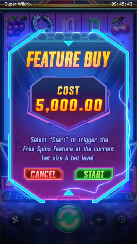 Super Wildrix compra de bônus feature buy - PG Soft slot